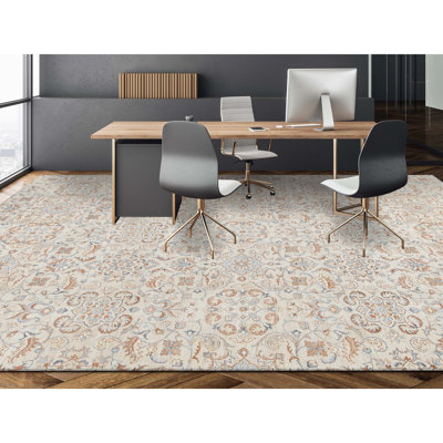 Ziegler Wool Damask Indoor Rug