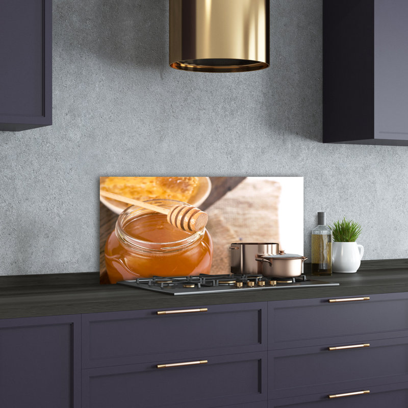 Luevina 50cm W x 100cm L Glass Peel and Stick Panel