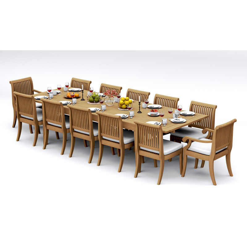 Giva 12 - Person Patio Dining Set Table,