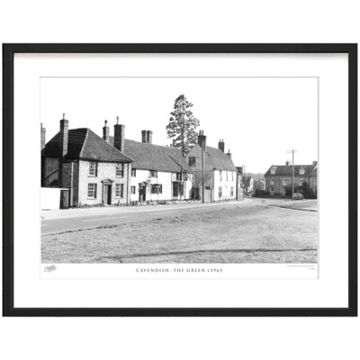 Cavendish, The Green C1965 by Francis Frith - Single Picture Frame Print