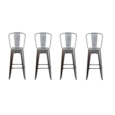 Uvalda Counter Stool with Metal Frame