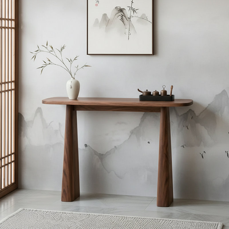 Orren Ellis Modern style solid wood console table - Wayfair Canada