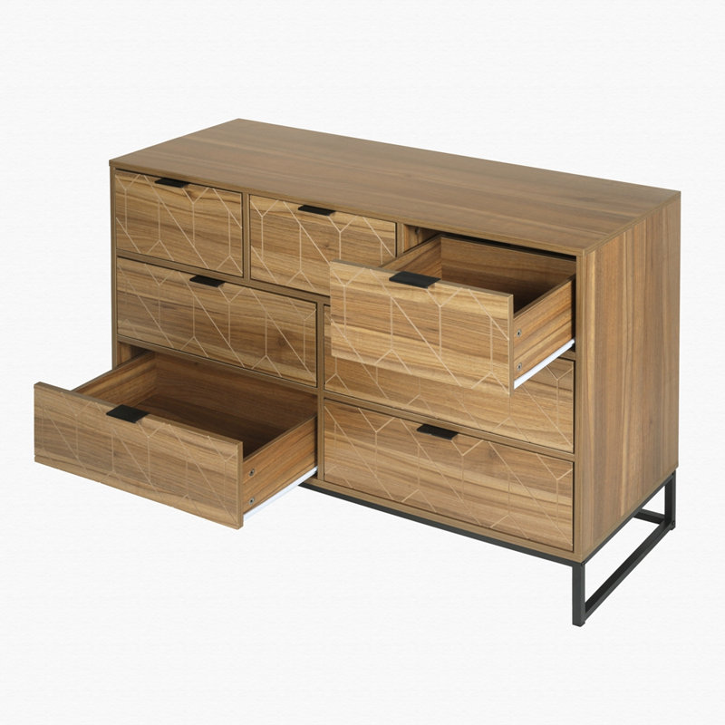 Commode décorative 7 tiroirs