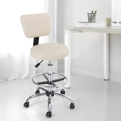 Chaise de dessinateur en similicuir Markece