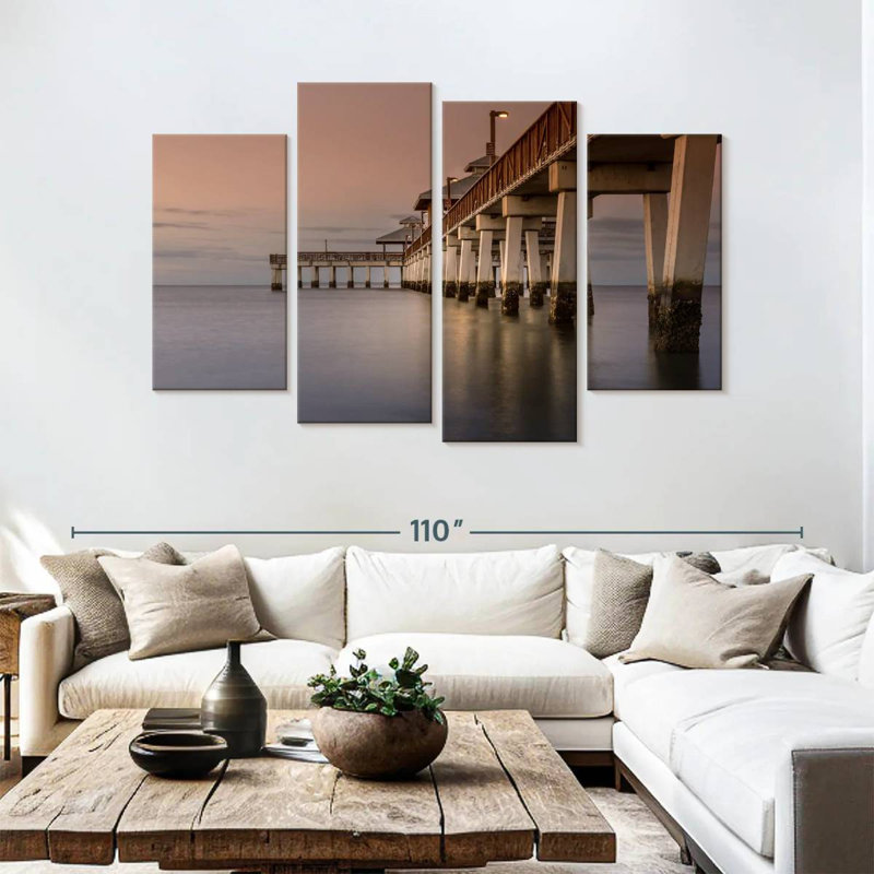Aletra Myers Boardwalk Sunset, H 54 po x l 84 po
