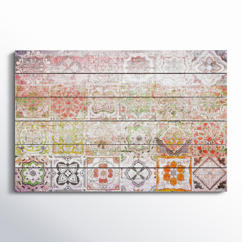 " Settat 2 " by Parvez Taj, 24" H x 36" W x 1.5" D