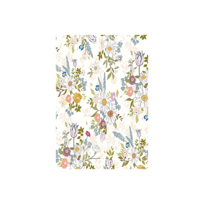 Rideaux de douche à motif floral 71 x 71