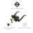 Scroll Privacy Bed/Bath Door Lever-7224656-7224657