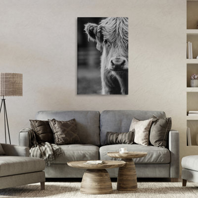 Toile de bébé vache, design par Amy Carroll