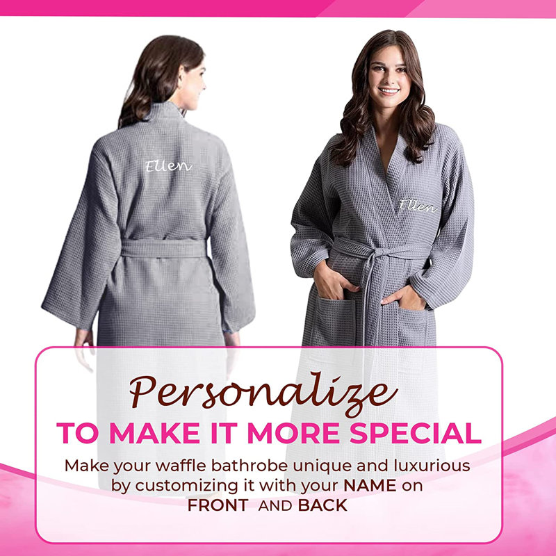 Peignoir fille / femme Bergan, TG, Oui, gris