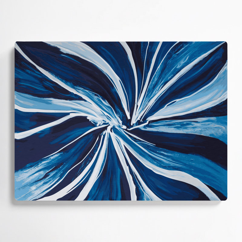 Art mural en métal «Lyrical Abstraction 15», H 11 po x l 14 po