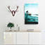 Surfing In Indonesia In Abstract - Wrapped Canvas-55338376