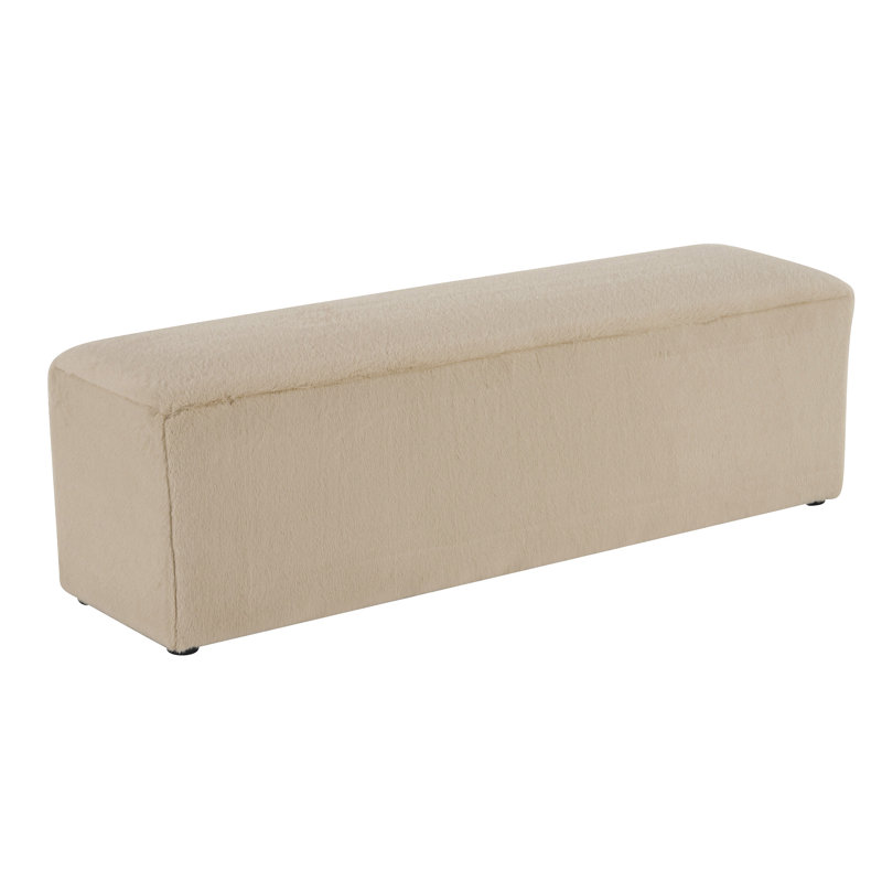 Almond - Repose-pieds coloré, confortable pour se reposer et s'asseoir, support stable, entretien facile, simple et long, petit pied invisible, espace de rangement adapté