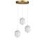 Luminaire suspendu 3 lumières DEL Peri-107505131