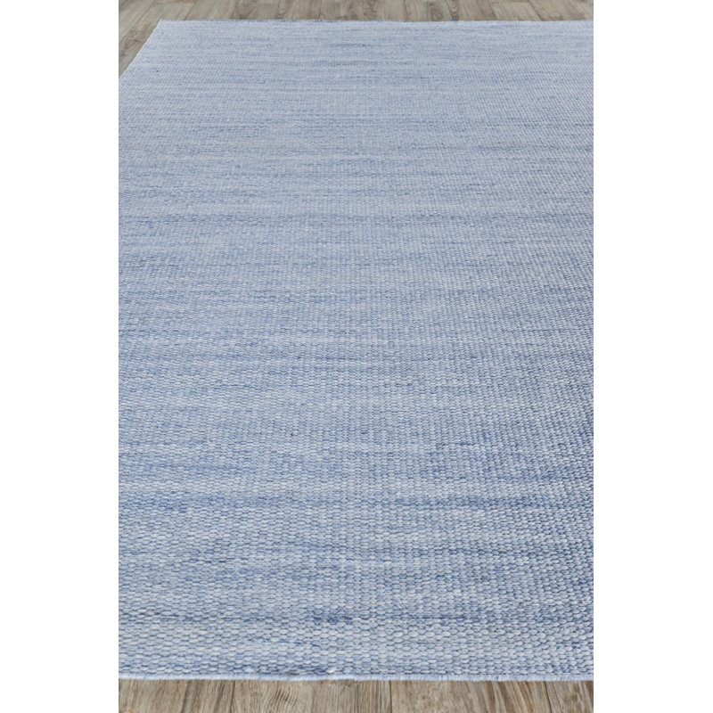 Loro Area Rug in Light Blue, Rectangle 6' x 9'
