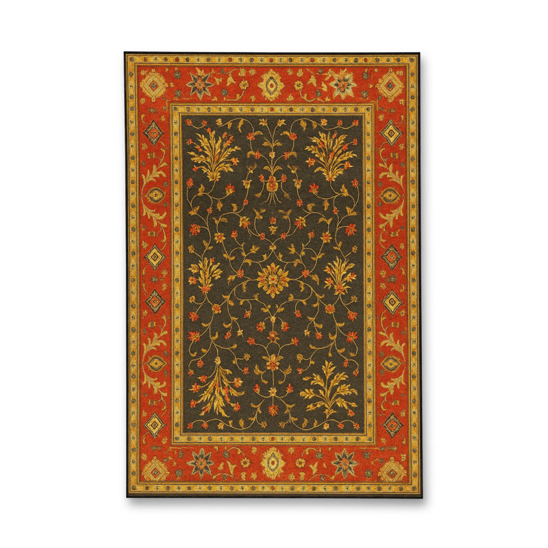 Tapis tissé crème Mosso, 2 pi 4 po x 3 pi 11 po