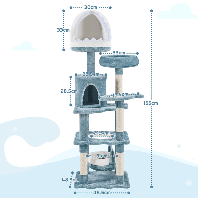 155cm H Cat Tree