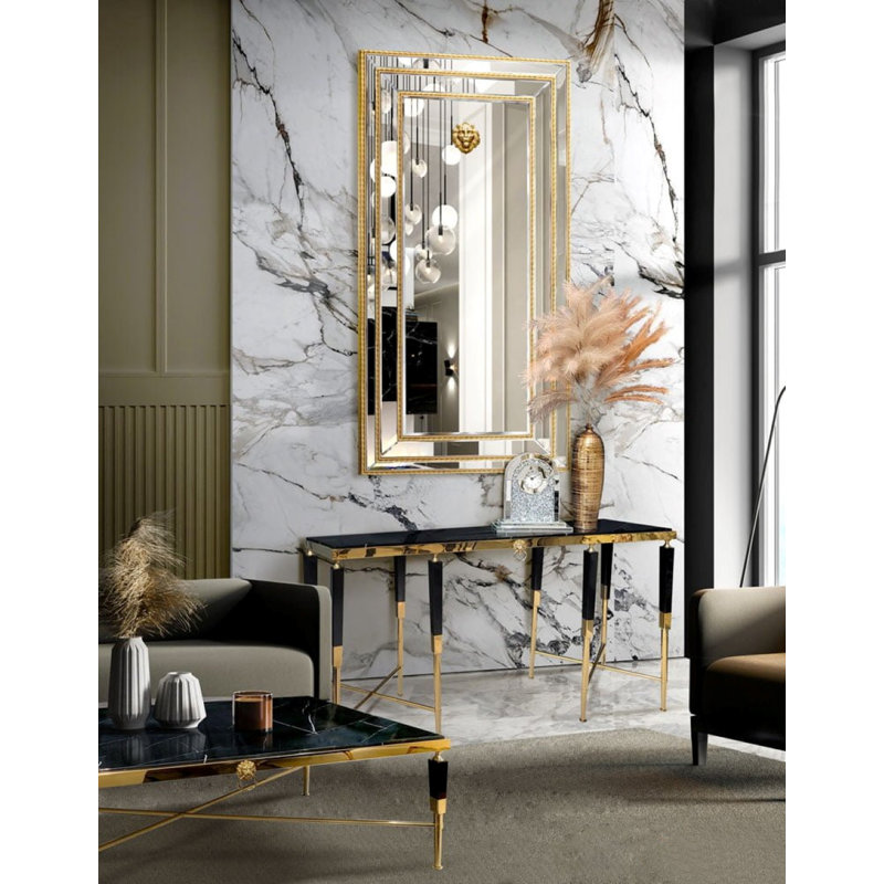 Ruckman Glass Rectangle Wall Mirror