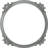 Shell Ceiling Ring Kit-88036065-88036061