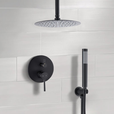 Système de douche complet avec valve brute