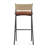 Celine Maroon Performance Boucle Barstool-1682398835
