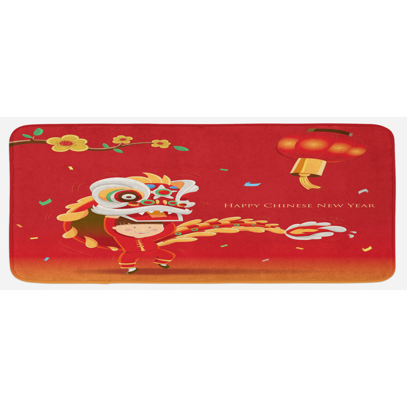 Tapis de cuisine Nouvel An chinois