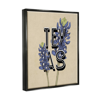 " Texas State Flower Bluebonnet Plant Sprigs " by Daphne Polselli