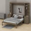 Grand lit escamotable avec bureau-401563252