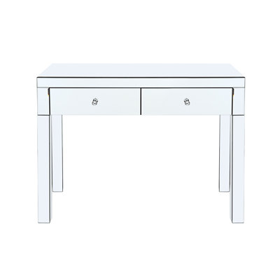 Coiffeuse Mirror, coiffeuse 2 tiroirs