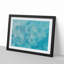 The Blue Waters in Abstract - Picture Frame Painting Print-55736030-55736031