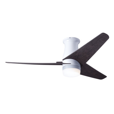 Velo LED Flush Mount Ceiling Fan