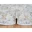 Tapis oriental rond en soie texturée nouée à la main 9 po x 9 po x 9 po x 9 po x 9 po x 9 po 9 po 98D4ADC40F40494AAB942444141CCEB0