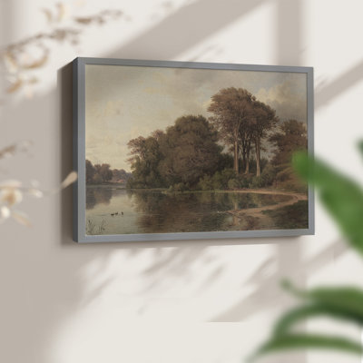 Paysages rétro-CCL III - reproduction encadrée