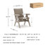 Chaise berçante d'extérieur Debbee (ensemble de 2)