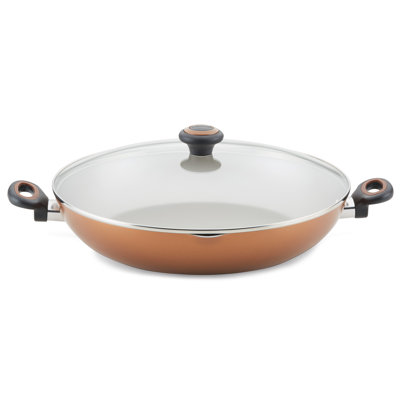 Farberware Dishwasher Safe High Performance Nonstick One Pot Pan, 5.25 Quart, Copper