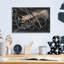 Art mural en verre épique «Midnight Swirl III» par Regina Moore-101621163