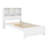 Platform Bed With Bookcase Headboard-990525489