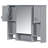 Wall Mounted Bathroom Cabinet with Mirror-415029578