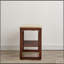 Banc de rangement en bois massif (couleur noyer), étagère de rangement en bois de hêtre avec coussin éponge à rebond élevé-1896263113
