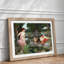 Echo and Narcissus by John William Waterhouse - Picture Frame Painting on MDF-62751792-62751793