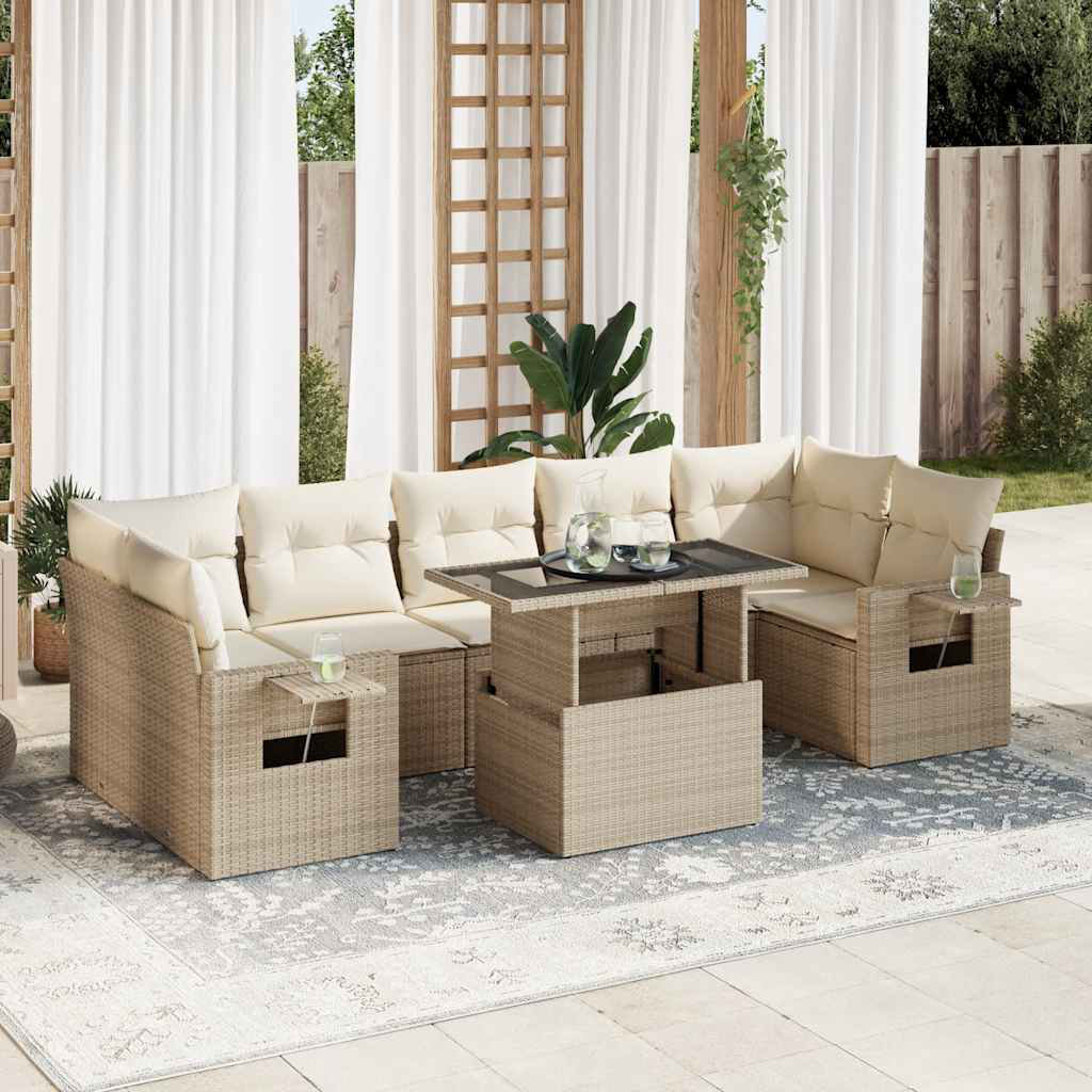 Gartensofa Aritzy mit Kissen