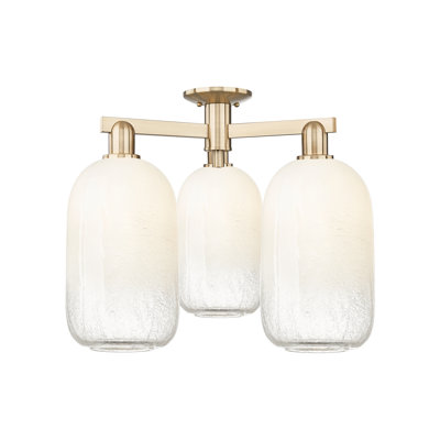 Maestas - 3 Light Semi-Flush Mount