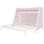Lit simple de style lit simple TG avec lumières, lit gigogne et tablette-95672707