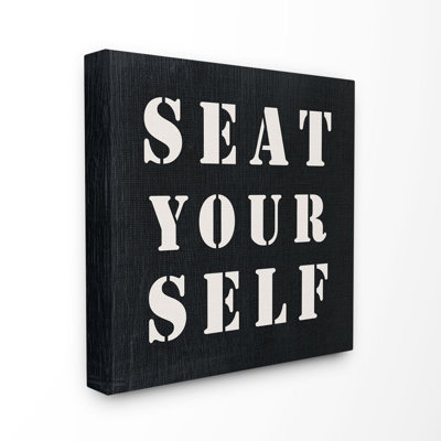 " Seat Yourself " by Daphne Polselli