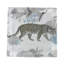 Leopard Walk Hemstitch Cocktail 6" Linen/Cotton Napkin-122609855