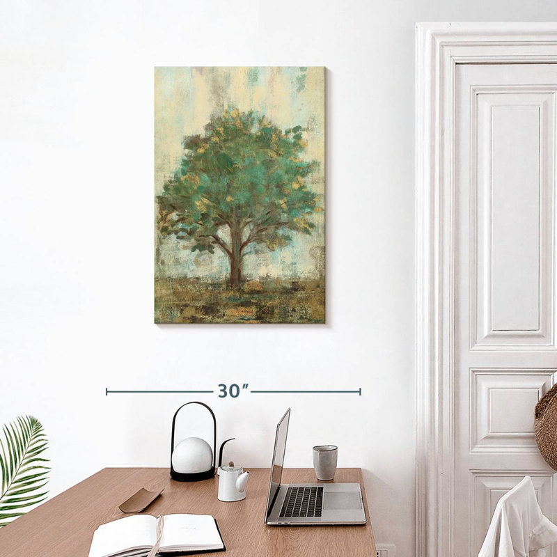 Harnek Verdi Trees III, 30" H x 20" W