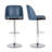 Deboroh Swivel Upholstered Adjustable Height Counter Stool 26" to 34"-847922075
