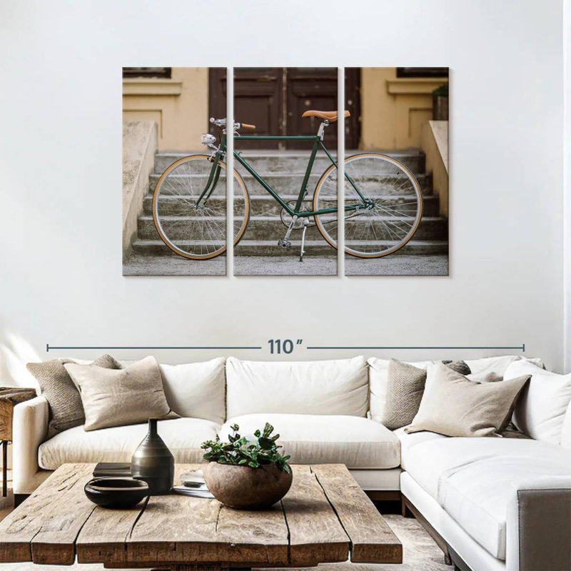 Vélo vert Mehar Vintage, H 48 po x l 74 po