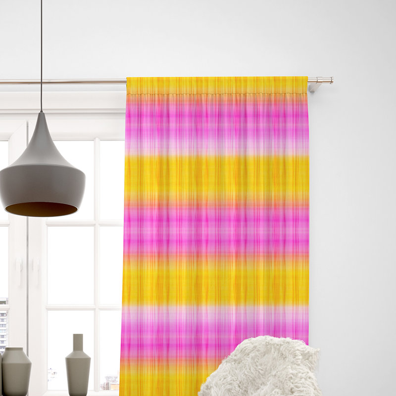 Paire de rideaux semi-transparents Cinema Candy, L 20 po x L 61 po
