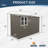 Outdoor Metal Storage Shed with Window